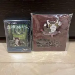 ♪新品未使用品　わちふぃーるど　ダヤン　40周年記念バッジ&絵本のマグネット♪のサムネイル