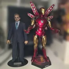 threezero アイアンマンMark6 バトルダメージver 電飾仕込み - メルカリ