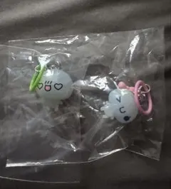 【新品未開封】ぷくぷくあわわちゃん　ころんとクリアめじるしチャーム