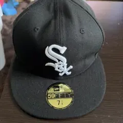 NEW ERA ニューエラ 59FIFTYホワイトソックス キャップ　ブラック