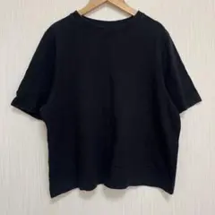 【UNIQLO】オーバーサイズTシャツ ブラック XL