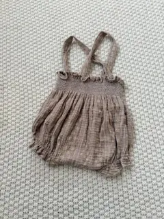 【韓国子供服】 mon petit bebe Sサスブルマ 花柄 小花柄モンプチ