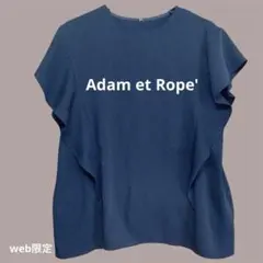 美品◾️ADAM ET ROPE'フレアスリーブブラウス アダムエロペ黒のサムネイル