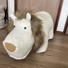 動物スツール　ライオンのサムネイル