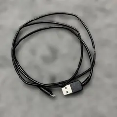 USB-A to Micro USBケーブル 約1メートル ブラック