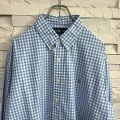 Ralph Laurenラルフローレン CUSTOM FIT チェックシャツ