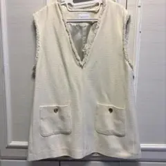 【green label relaxing】ツイードベスト