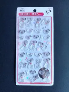 国内正規品　ボンボンドロップシール 101匹わんちゃん　第一弾のサムネイル