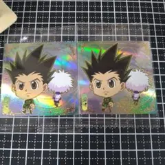 HUNTER✕HUNTER　シールウエハースvol.8　SRゴン　キルアの後ろ姿