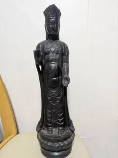 銅製 仏像 立像 約60cm - メルカリ