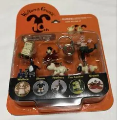 ウォレスとグルミットWallace&Gromit キーホルダーフィギュア