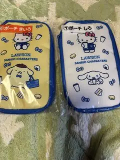 サンリオくじ　ポーチ　2点