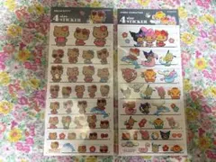 サンリオ 4サイズステッカー 日焼けキティ キャラクターズ シール