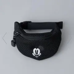 Disney ミッキー バッグインバッグ　ミニバッグ ブラック ポーチ