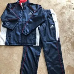 adidas アディダス ジャージ　ウインドブレーカー上下　150㎝