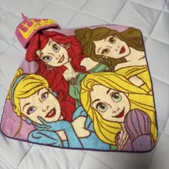 プリンセスキャラクター ループ付タオル ディズニー