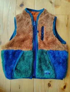 【F.O.KIDS】 キッズ リバーシブルフリースベスト