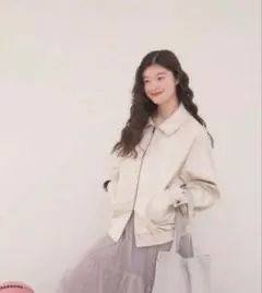 muguet ミュゲ Heart pocket leather jacket - メルカリ
