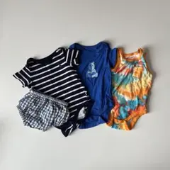 GAP ベビー服セット ストライプ・タイダイ・クマ