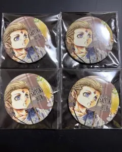 最遊記 HUB 缶バッジ 哪吒　4個セット