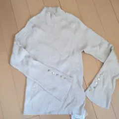 タートルネック ニット