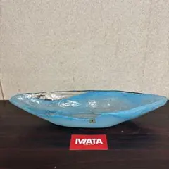 IWATAガラス ホワイト 弓形花器 - メルカリ
