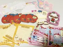 平成レトロ サンリオ メモ帳 ケース ウサハナ コロコロクリリン キティちゃん