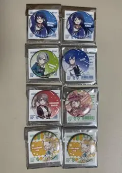 プロセカ キャラバッジコレクション (2024オンリーショップイラスト) 8個