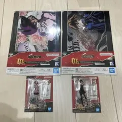 一番くじ　ペルソナ5 クリアファイル　アクリルスタンド　新島真　奥村春