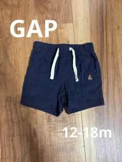 GAP ネイビーショートパンツ 12-18ヶ月