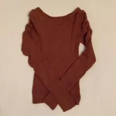 ROYAL PARTY ブラウン ニットセーター F