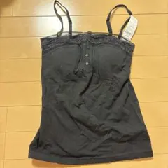 新品　カップ付きインナー　ブラック