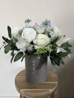 ※値下げ　ブーケ ナチュラル ボタニカル 白　造花 ブーケ　ウエディング　結婚式