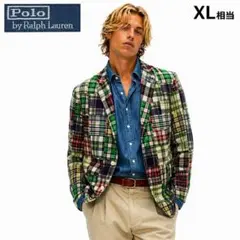 【美品】 Polo by Ralph Lauren テーラードジャケット XL級