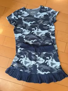 バボラ　迷彩柄 Tシャツ、スカートセット