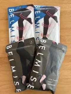 BELMISE スリムレギンス TRUE BLACK L/LL