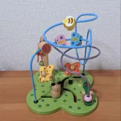 エド・インター　おさんぽくまさん　木製　ルーピング　知育玩具　おもちゃ　1歳から