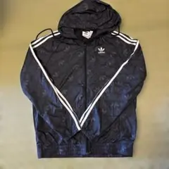 ●adidasオリジナルス フード付きナイロンジャケット Mサイズ●