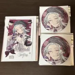 にじさんじ　Sweet Floaties ランダムチェキ風カード　缶バッジ