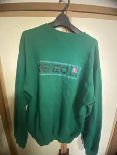 KENZO グリーンスウェット