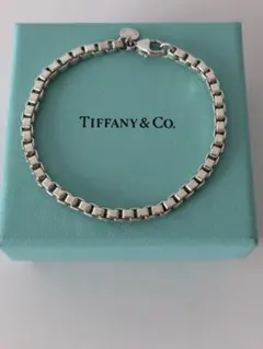 極美品✳︎TIFFANY ブレスレット ベネチアンリンク チェーン バングル