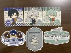 アイドリッシュセブン アイナナ ショップデザインステッカー 一織、楽、悠