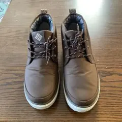 Columbia サップランドブラウン ミッドカットシューズ