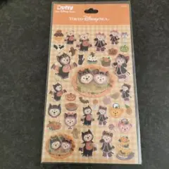 ディズニーシー 公式 立体ステッカー シール ダッフィー