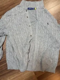 Polo Ralph Lauren グレー カーディガン XXL