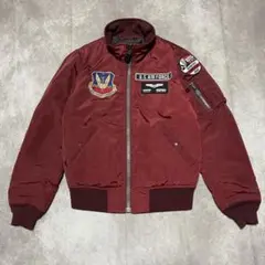 美品/希少✨AVIREX フライトジャケット　MA-1 70周年　ワッペン　XL AVIREX アビレックス MA-1フライトジャケット トップガン MA-1 