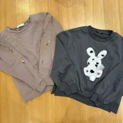 女の子　140 長袖トレーナー　まとめ売り　ever closet うさぎ