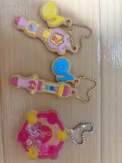 おジャ魔女どれみ クッキー風チャーム シャカシャカアクリルチャーム　3種セット
