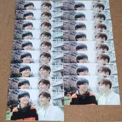 【匿名配送】King&Prince 永瀬廉 岸優太 Myojo 厚紙カード 厚紙