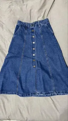 Mila Owen ミラオーウェン　デニム　スカート ミディ丈